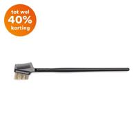 Face & Nail wenkbrauwkam/borstel zwart zonder blister - thumbnail