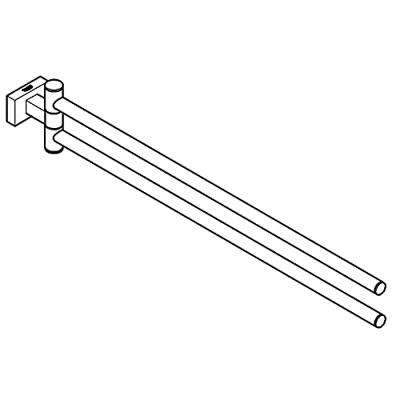 Handdoekhouder GROHE Essentials Cube Handdoekhouder GROHE Essentials Cube