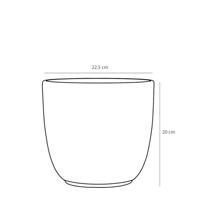 Mica Decorations Tusca pot oker 20x23cm - thumbnail