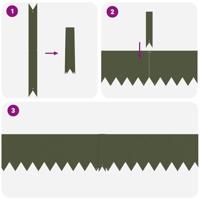 Gazonranden 10 pcs Olijfgroen 100 x 0.5 x 20 cm Staal - thumbnail