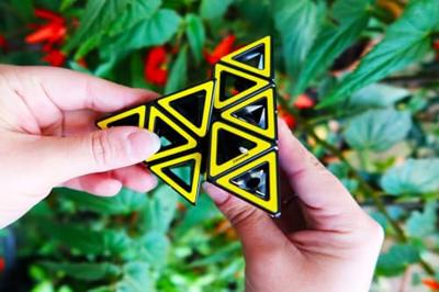 Recent Toys Hollow pyraminx breinbreker puzzel Recent Toys Hollow pyraminx breinbreker puzzel