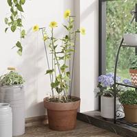 VidaXL Plantenstaken 20 st 91 cm staal donkergroen - thumbnail