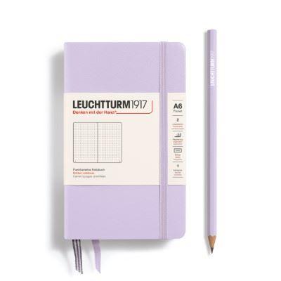 Leuchtturm Lilac, Pocket (A6), 187 p., dotted