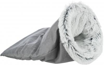 TRIXIE RELAX SLAAPZAK HARVEY GRIJS / WIT 60X40X40 CM TRIXIE RELAX SLAAPZAK HARVEY GRIJS / WIT 60X40X40 CM