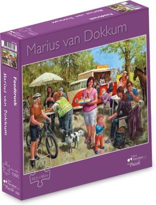 Marius van Dokkum Foodtruck Puzzel 1000 stukjes
