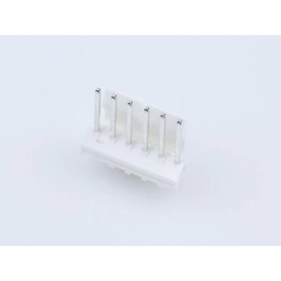 Molex 26604060 Male header, inbouw (standaard) Totaal aantal polen: 6 Rastermaat: 3.96 mm Inhoud: 1 stuk(s) Bag