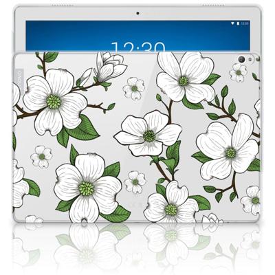Lenovo Tab P10 | Siliconen hoesje | Dogwood Flowers