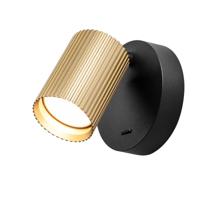 Lyora WandspotjeOnis goud - met schakelaar - 107091 - thumbnail