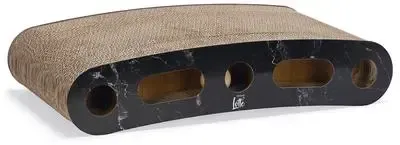 Designed by Lotte krabspeelgoed Suvi met speelballen karton/hout 46x25.5x9cm zwart