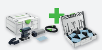 Festool RTS 400 REQ GR SYS P Vlakschuurmachine | Met GRANAT schuurpapier gevulde Systainer 3 - 578205 - thumbnail