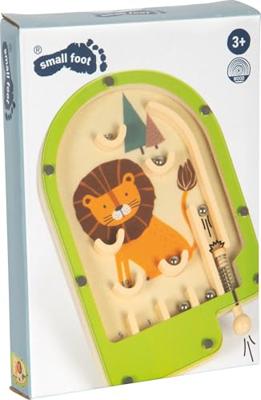 Small Foot - houten mini flipperspel leeuw