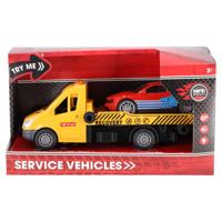 Rapid Wheels Autotransporter Met Auto En Licht En Geluid - thumbnail