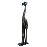 Giraffe van Hout Zwart (Extra Large) - thumbnail