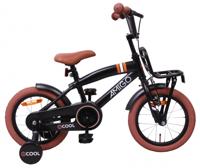 AMIGO 2Cool S28 14 Inch 23 cm Jongens Terugtraprem Matzwart - thumbnail