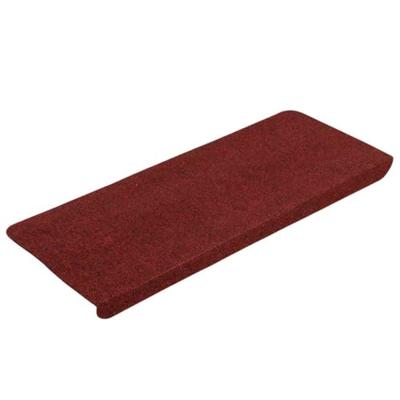 VidaXL Trapmatten zelfklevend 30 st 65x24,5x3,5 cm rood VidaXL Trapmatten zelfklevend 30 st 65x24,5x3,5 cm rood