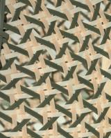 Kave Home Hangstoel met standaard 'Cira' kleur Groen/Beige - thumbnail