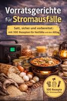 Vorratsgerichte für Stromausfälle :Satt, sicher und vorbereitet mit 100 Rezepten für Notfälle und den Alltag - Karine Hans - ebook - thumbnail