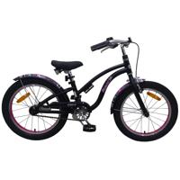 Volare miracle cruiser kinderfiets - meisjes - 18 inch - mat zwart - prime collection - thumbnail