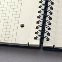 Sigel Spiraalblok Conceptum Hardcover CO824 Donkerblauw DIN A4 Geruit Aantal paginas: 80 - thumbnail