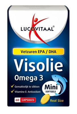 Lucovitaal Visolie Omega 3 Mini Softgels Lucovitaal Visolie Omega 3 Mini Softgels