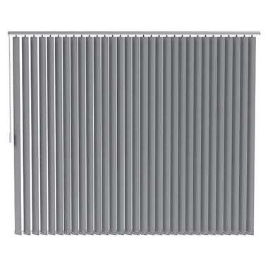 Fenstr lamellen stof Milaan verduisterend - lichtgrijs (20008) - Leen Bakker