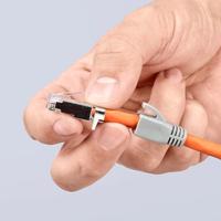 Knipex Crimpzange für RJ45-Westernstecker 97 51 13 Krimptang - thumbnail