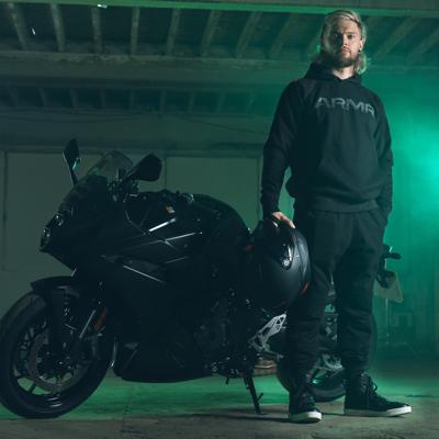 ARMR "hoodie aki 1.0" jas hoodie aki 1.0 ms black gr. 3xl