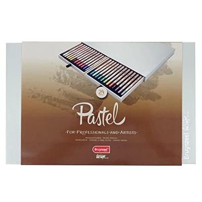 BRUYNZEEL design pastelpotlood box, 24 kleuren
