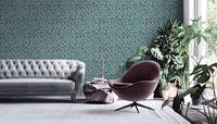 Livingwalls My Home My Spa blauw behang | 386953 - thumbnail