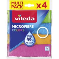 Microvezeldoek Vileda XL Colors 167787 (4 Stuks) - thumbnail