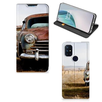 OnePlus Nord N10 5G Stand Case Vintage Auto OnePlus Nord N10 5G Stand Case Vintage Auto