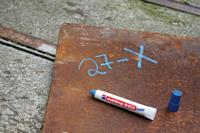 Edding Markeerstift | zwart | streepbreedte 10 mm ronde punt | 10 stuks - 4-950001 4-950001 - thumbnail