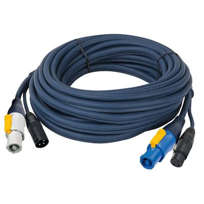 DAP Powercon/XLR verlengkabel 10 meter