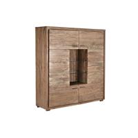 Kast DKD Home Decor 145 x 40 x 153 cm Kristal Bruin Acacia - thumbnail