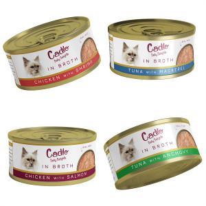 Cadilo Daily Delights - in bouillon smakenmix - natvoer kat (12 x 70 g) 1 verpakking (12 x 70g) Cadilo Daily Delights - in bouillon smakenmix - natvoer kat (12 x 70 g) 1 verpakking (12 x 70g)