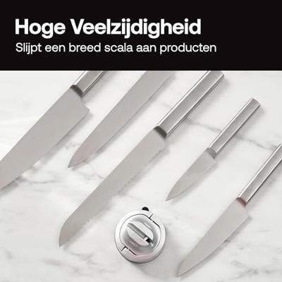AnySharp Evo Messenslijper - Zilver