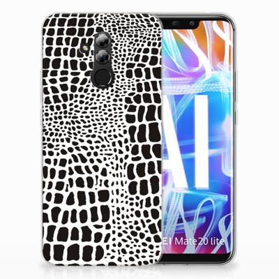 Huawei Mate 20 Lite | TPU Hoesje | Slangenprint