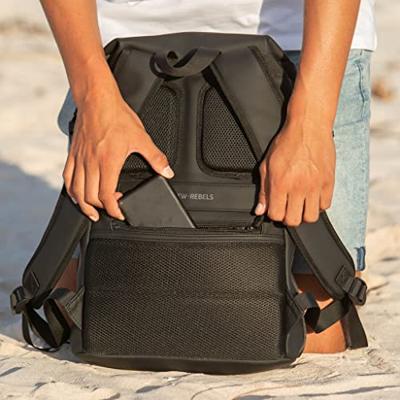 New Rebels Harper Providence Zwart 12L Rugzak Waterafstotend Laptop 11.6" - thumbnail