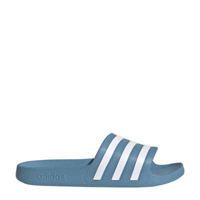adidas Performance Adilette Aqua badslippers turquoise/wit
