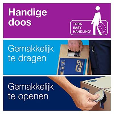 Poetspapier Tork M2 Plus Advanced 2-laags 160m wit 101250