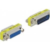 DeLOCK 65111 tussenstuk voor kabels D-Sub 26pin Zilver - thumbnail