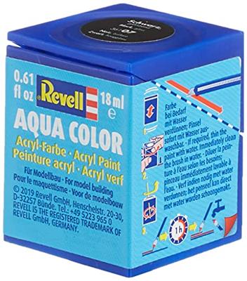 Revell Aqua NR.7 Zwart Glanzend - 18ml