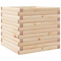 VidaXL Plantenbak 50x50x45,5 cm massief grenenhout - thumbnail