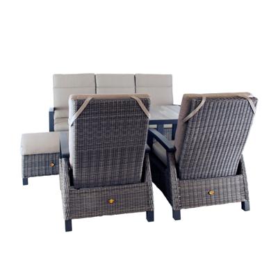 Loungeset New Haven Coffee Brown Oosterik Home - Oosterik home Loungeset New Haven Coffee Brown Oosterik Home - Oosterik home