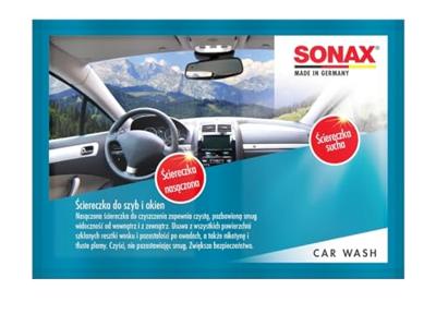 SONAX ruiten reinigingsdoek "wachsentferner" twin 1 pc. cleaner.tuch