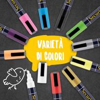 Securit krijtmarker medium, wit - thumbnail