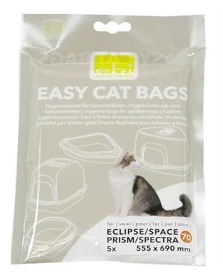 Easy-cat kattenbakzakken 5st - 55,5x69cm