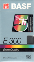 BASF VHS videoband E300 Extra Quality (5 uur) - thumbnail