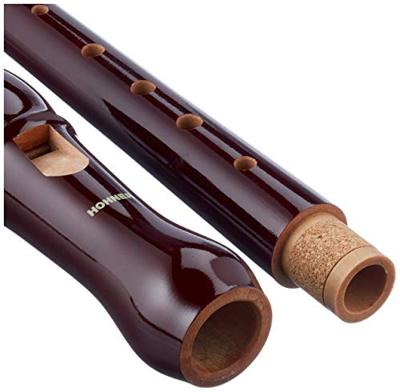 Hohner Musica Line 9555 sopraanblokfluit perenhout, Duits - thumbnail