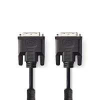 Nedis CCGP32050BK20 Dvi-kabel Dvi-i 24+5-pins Male - Dvi-i 24+5-pins Male 2,0 M Zwart - thumbnail